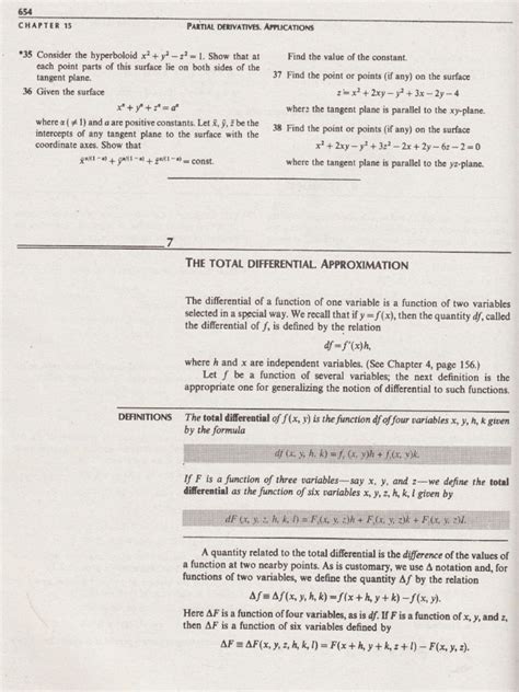 total differential pdf.